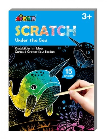 ARTS&CRAFTS Mini Scratch Book Under The Sea