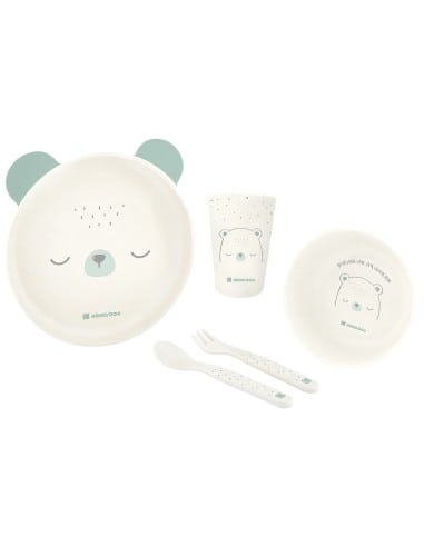 Kikka Boo Σετ Φαγητού Bear with me Mint