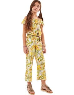 EBITA FASHION Παιδική Ολόσωμη Φόρμα Κίτρινο