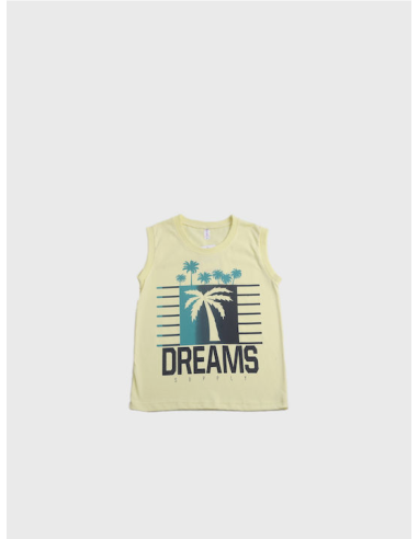 Dreams Παιδική Πυτζάμα Κίτρινη