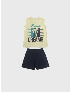 Dreams Παιδική Πυτζάμα Κίτρινη