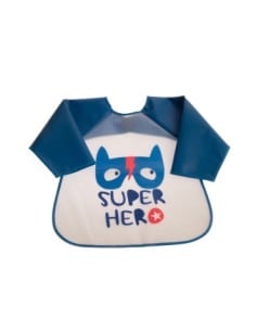 Camberritos Αδιάβροχη Σαλιάρα με Μανίκια Blue Hero