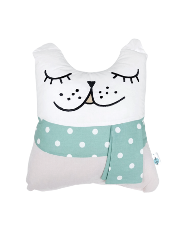 BABY STAR Διακοσμητικό Μαξιλάρι Γάτα Tiny Friend Βεραμάν